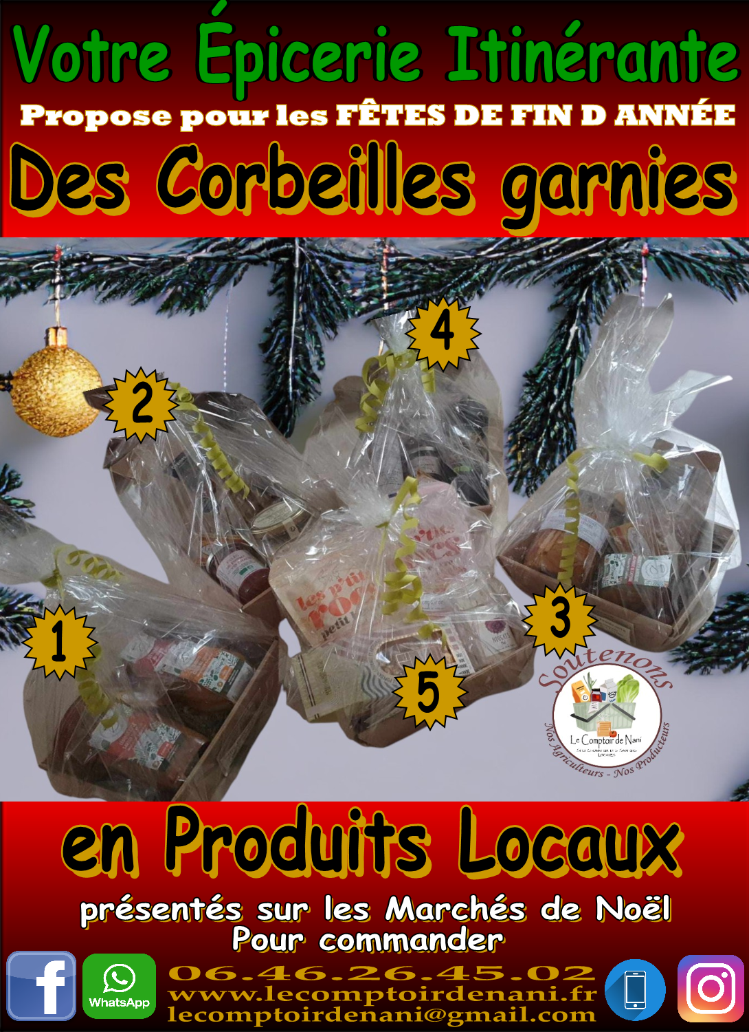 Annonce colis de noel