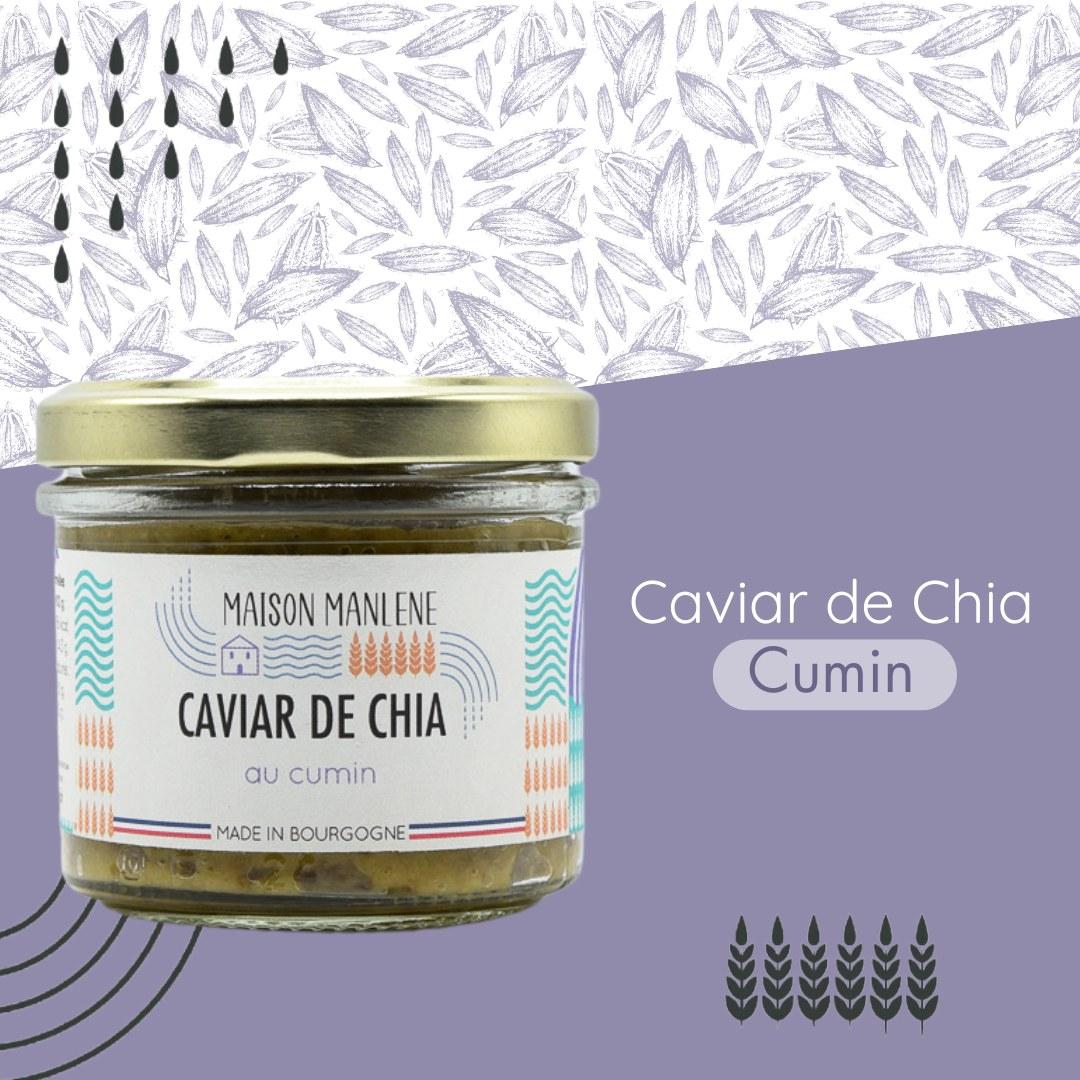 Caviar de chia cumin