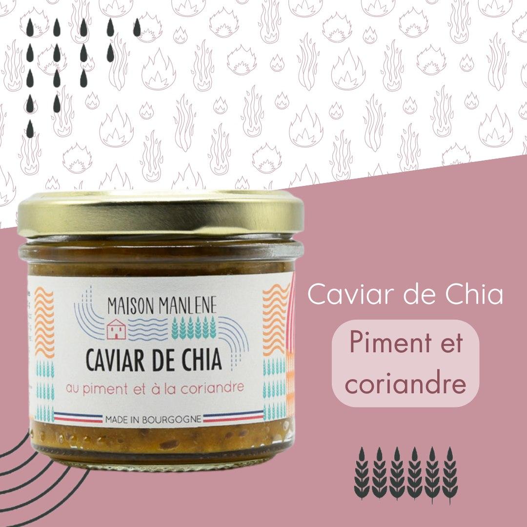 Caviar de chia piment