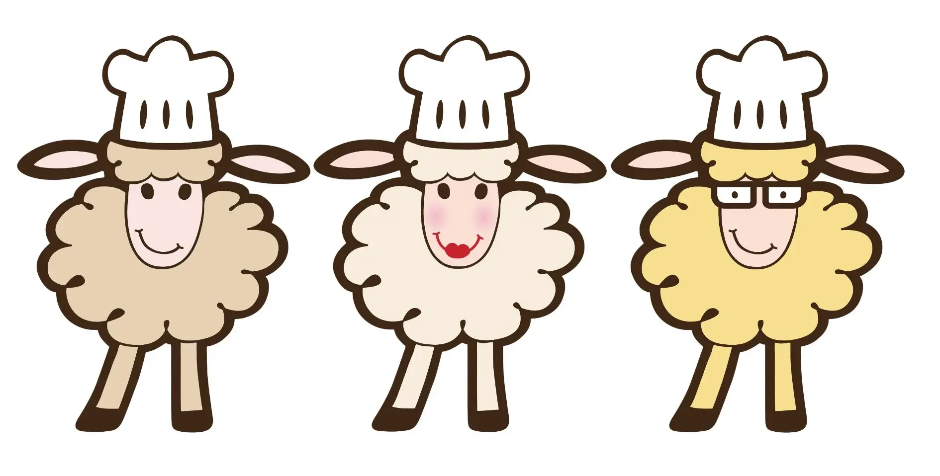 Logo 3 moutons